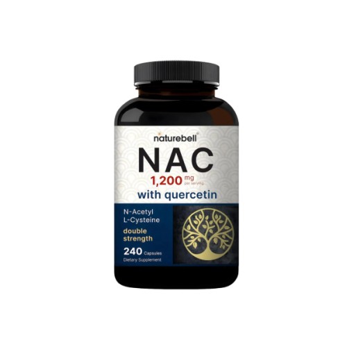 NatureBell NAC 1200mg with Quercetin 240 Capsules